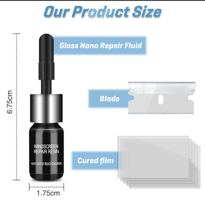 🔥🔥 Buy 2, Receive 1 Free: Introducing the 2024 Revolutionary Glass Repair Fluid!