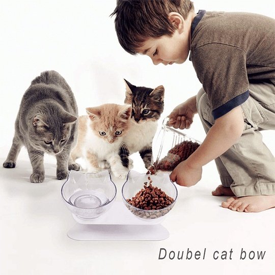 PURRBOWL™ ORTHOPEDIC ANTI-VOMITING CAT FEEDER